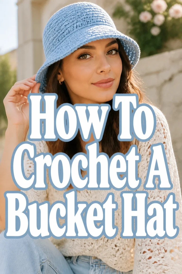 How To Crochet A Bucket Hat