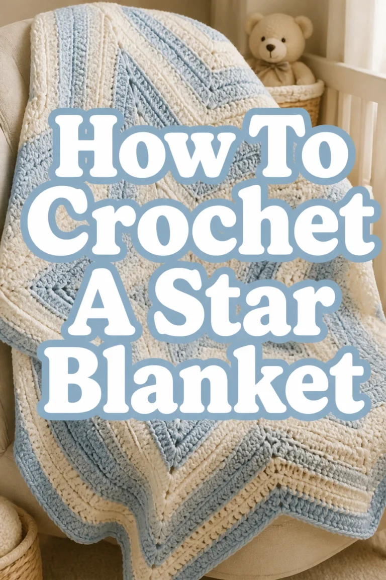 How To Crochet A Star Blanket