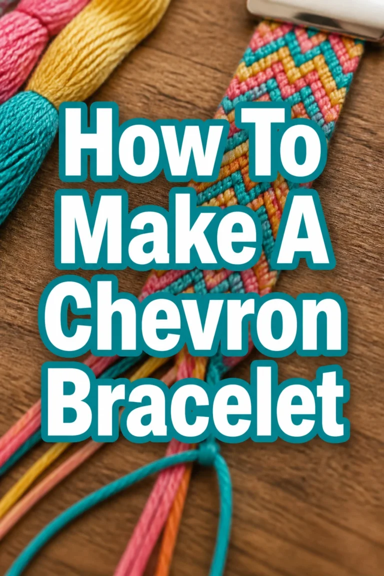 How To Make A Chevron Bracelet