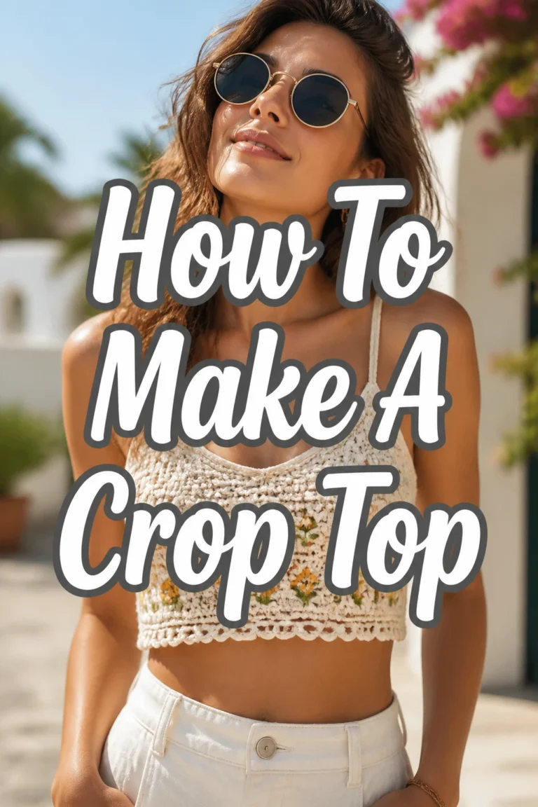 How To Make A Crop Top
