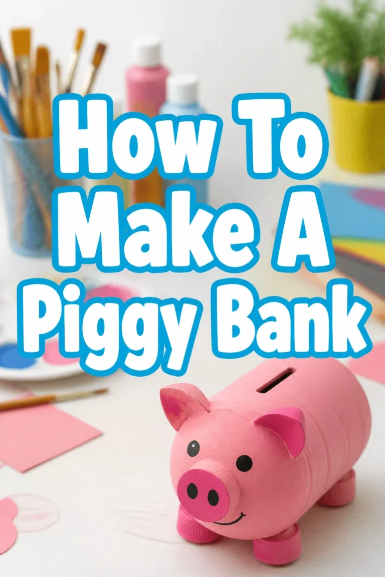 How To Make A Piggy Bank