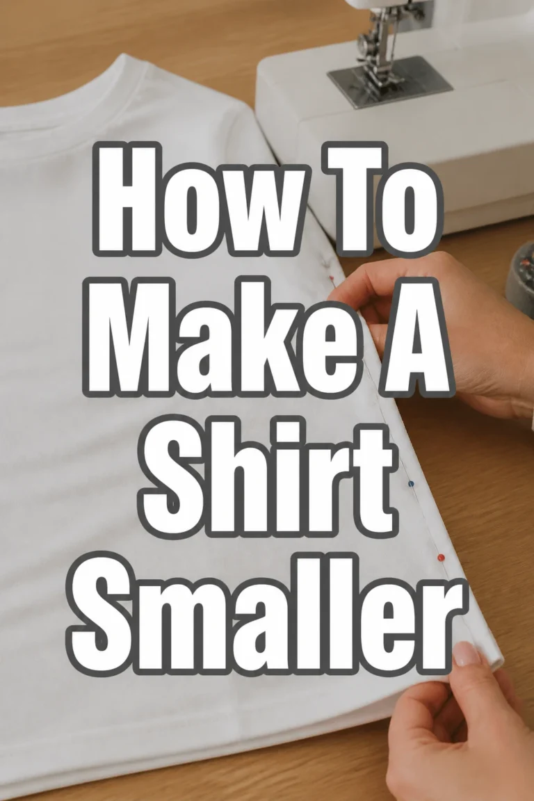 How To Make A Shirt Smaller