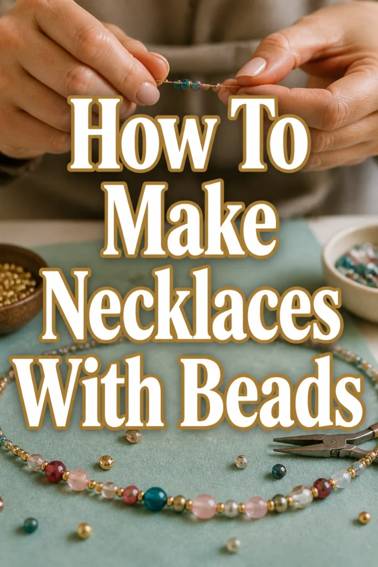 How To Make Necklaces With Beads