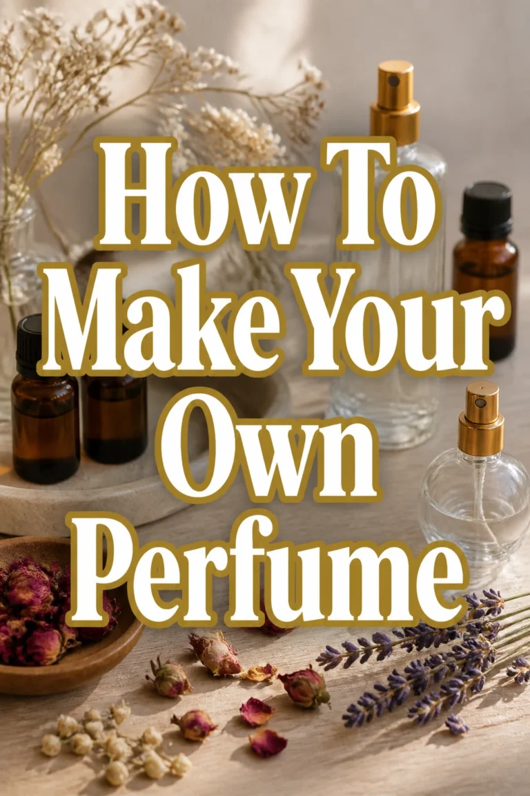How To Make Your Own Perfume