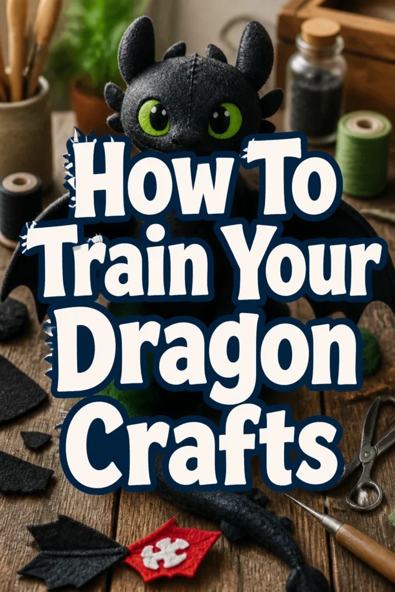 How To Train Your Dragon Crafts
