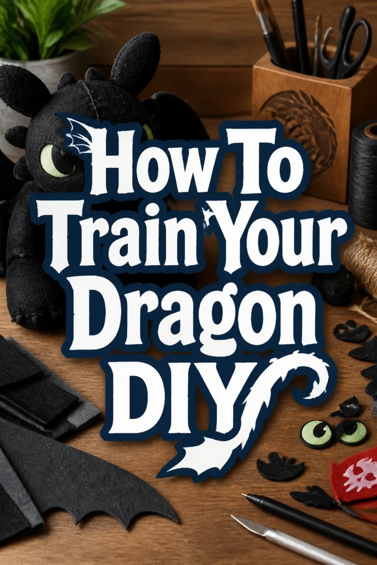 How To Train Your Dragon DIY